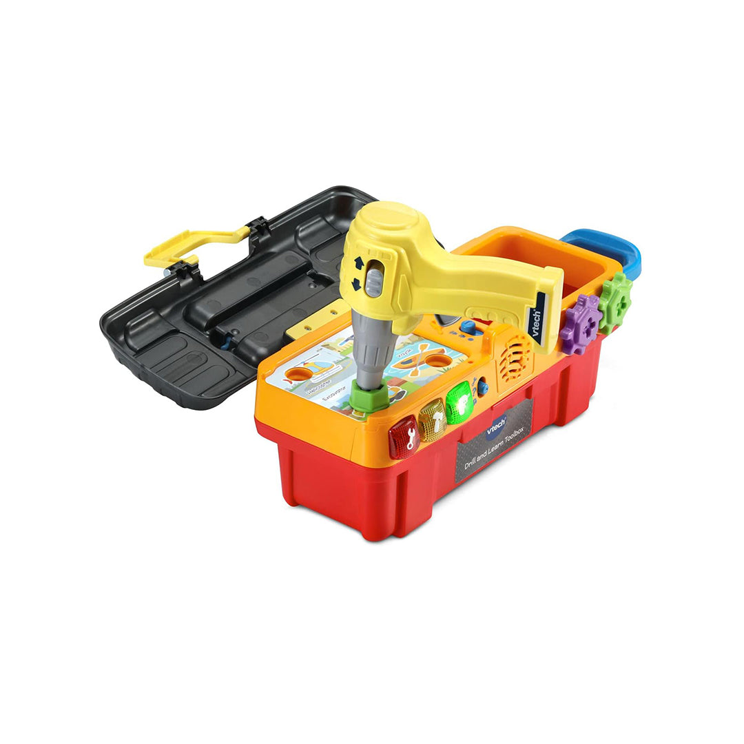 VTech Play Toolbox with Gears and Double-Sided Activity Cards
