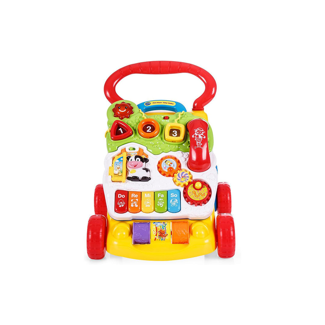 VTech First Steps Baby Walker - 2-in-1 Interactive Learning Toy - Toyspry