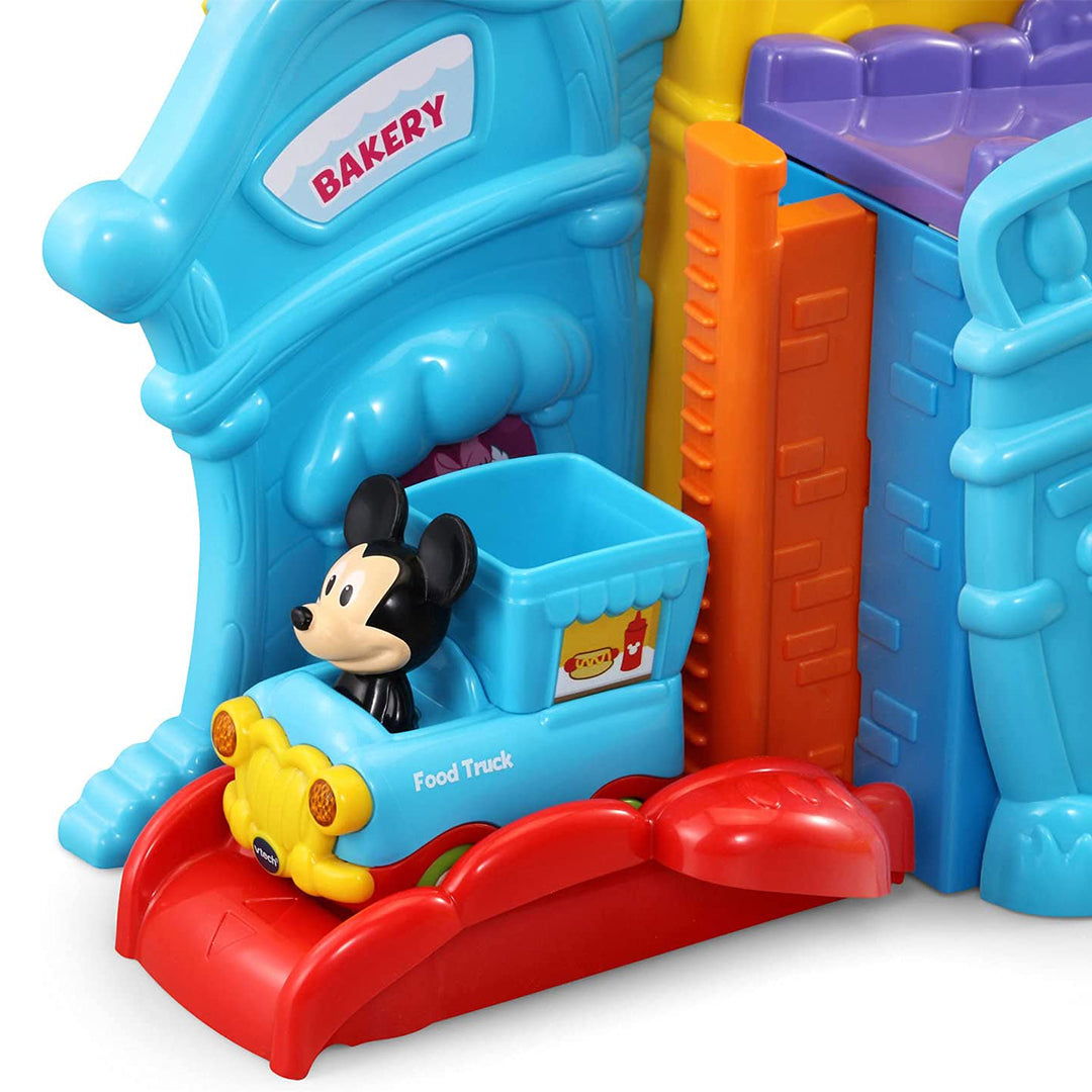 VTech Go! Go! Smart Wheels Mickey Mouse Cafe Truck Toy - Toyspry