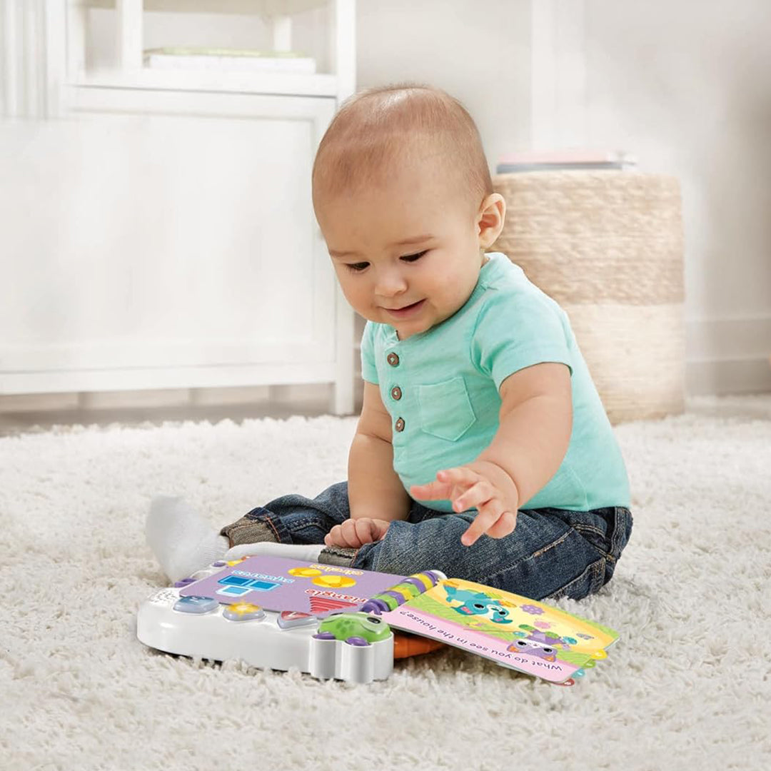 VTech Learn & Discover Baby Book | Interactive Educational Early Learning Toy