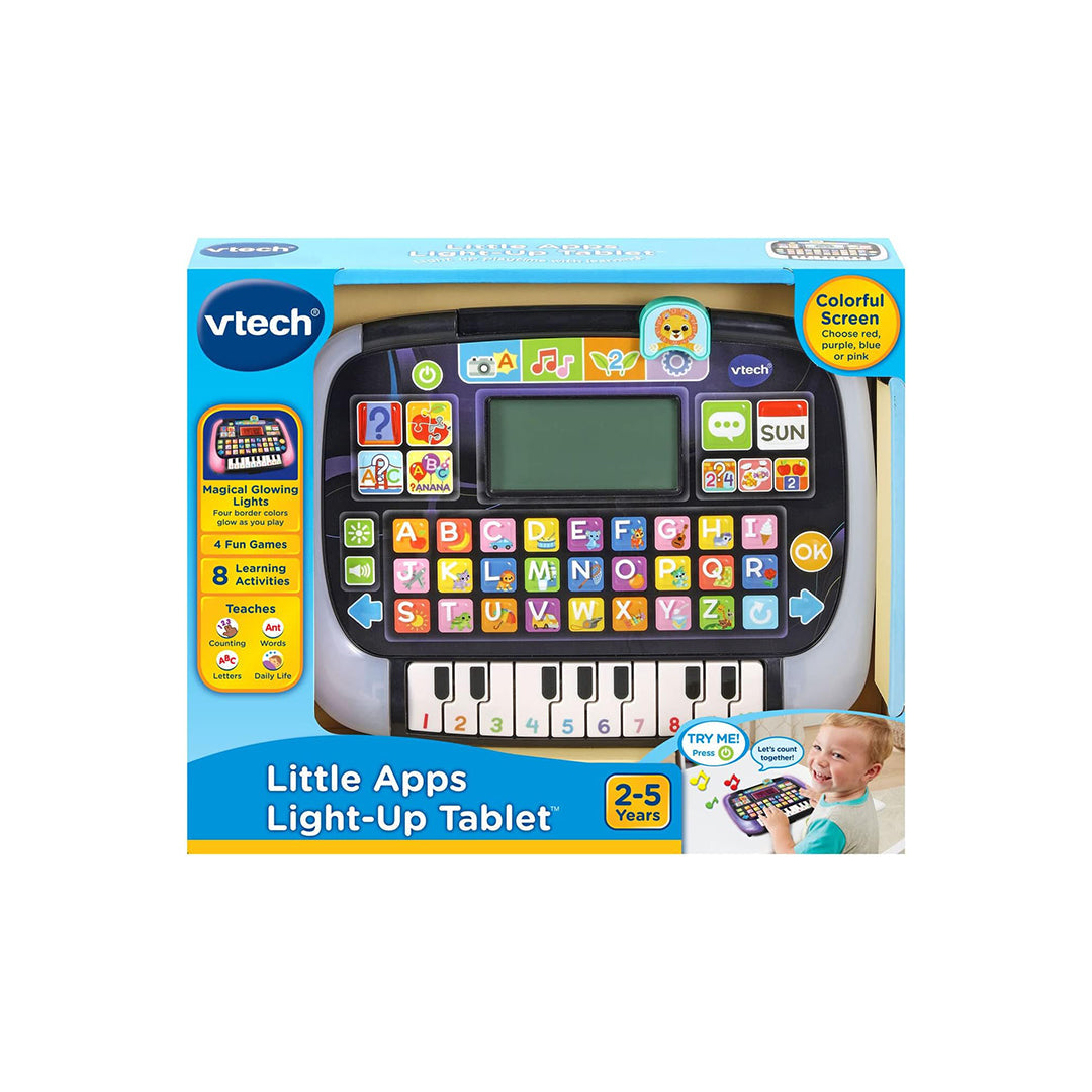 VTech Little Apps Light-Up Tablet - Toddler Learning Toy - Toyspry