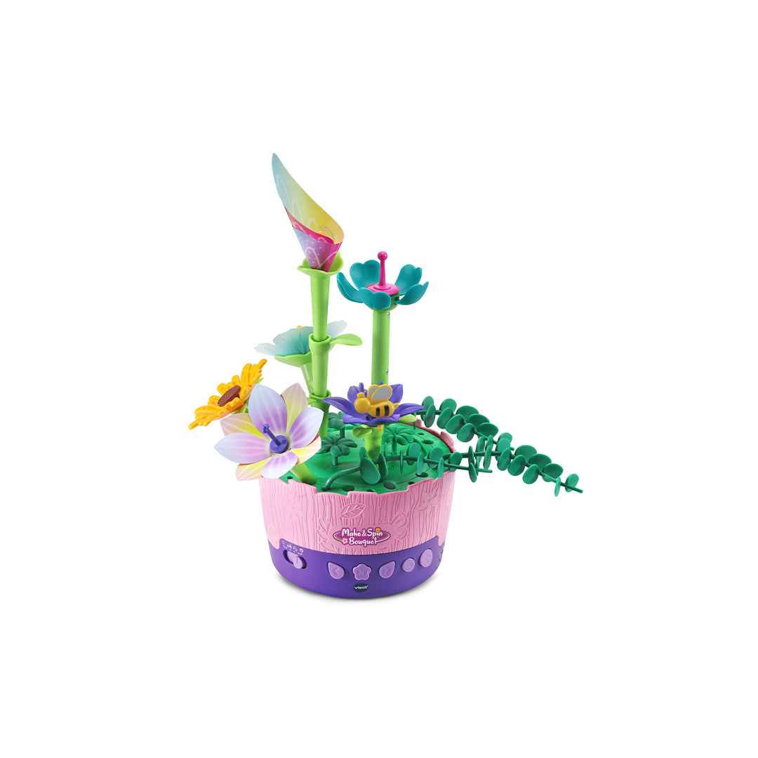 VTech Make & Spin Bouquet - Kids Interactive Craft Set - Toyspry