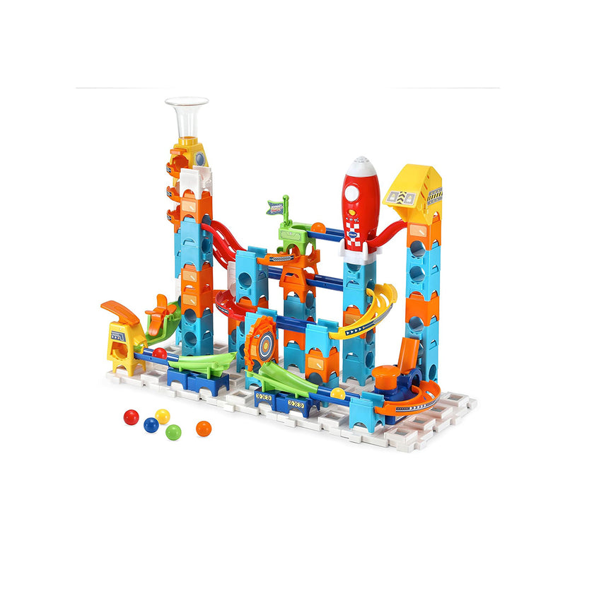 VTech Marble Rush Rocket Set | Interactive Electronic Marble Run Building Toy