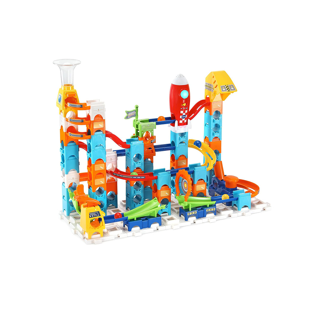 VTech Marble Rush Rocket Set | Interactive Electronic Marble Run Building Toy