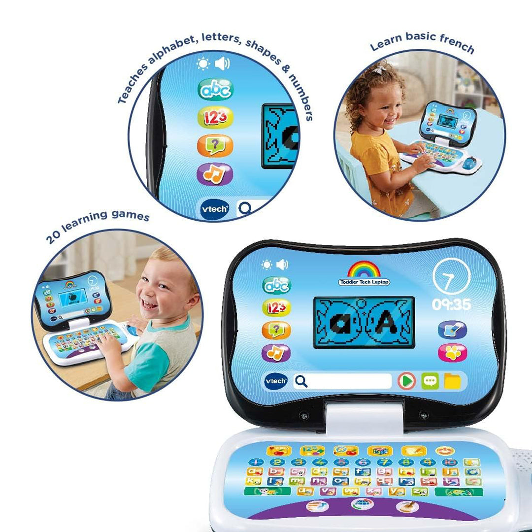 VTech Pre School Tech Laptop | Interactive Educational Computer Toy for Early Learning