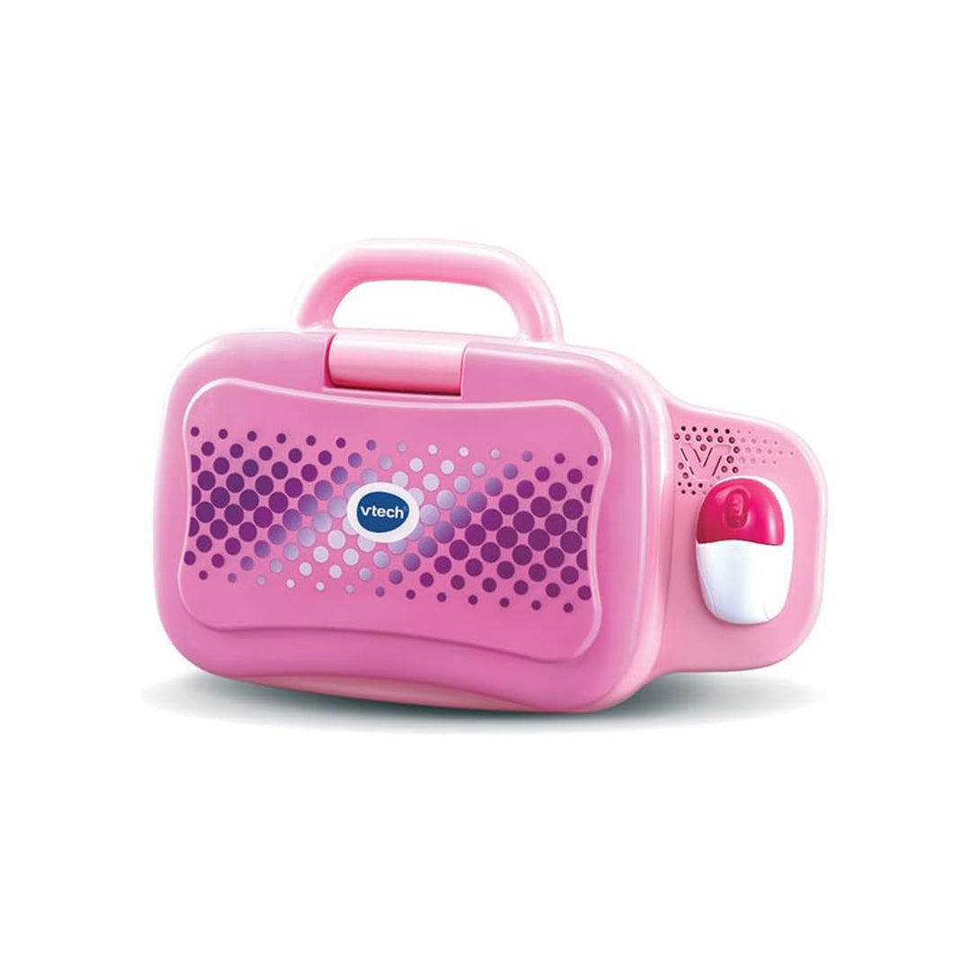 VTech Learning Laptop - Educational Kids Computer (Pink/Blue) - Toyspry