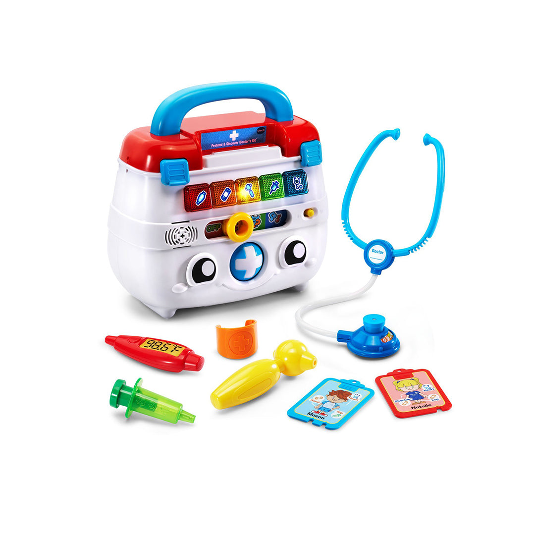 VTech Pretend & Discover Doctor’s Kit with Medical Tools
