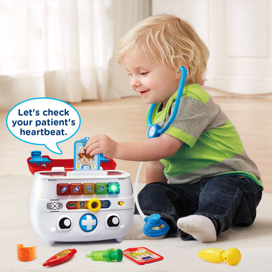 VTech Pretend & Discover Doctor's Kit - Interactive Kids Toy - Toyspry