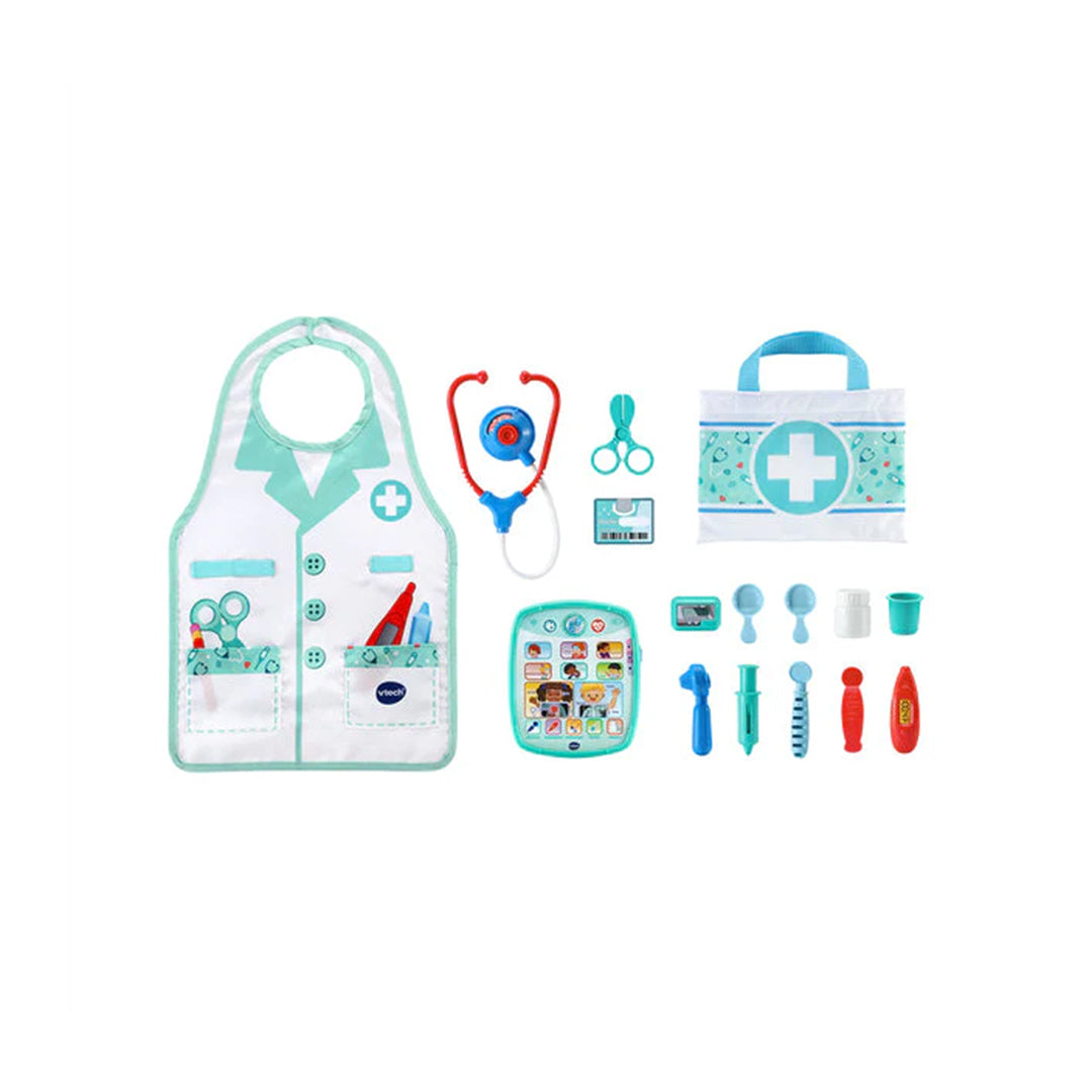 VTech Smart Medical Kit Displaying 16 Included Play Pieces