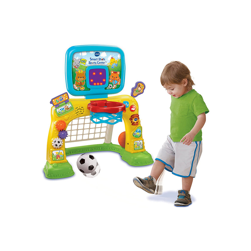 VTech Smart Shots Sports Center - Toddler Basketball & Soccer Toy