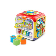 VTech Sort & Discover Activity Cube | Baby Learning Cube & Shape Sorter Toy | Educational Multi-Sensory Play for Fine Motor Skills
