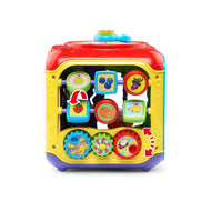VTech Sort & Discover Activity Cube | Baby Learning Cube & Shape Sorter Toy | Educational Multi-Sensory Play for Fine Motor Skills