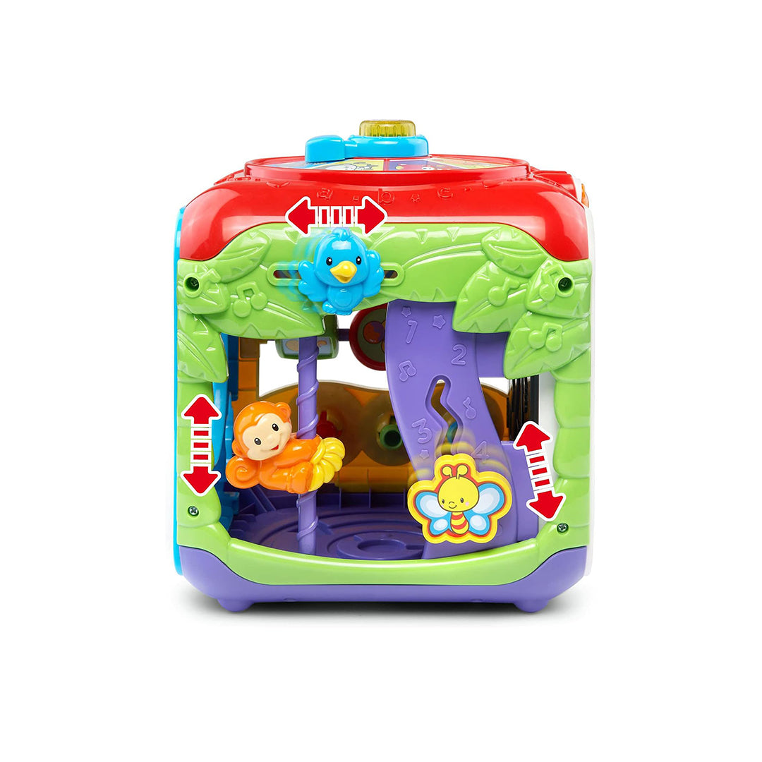 VTech Sort & Discover Activity Cube | Baby Learning Cube & Shape Sorter Toy | Educational Multi-Sensory Play for Fine Motor Skills