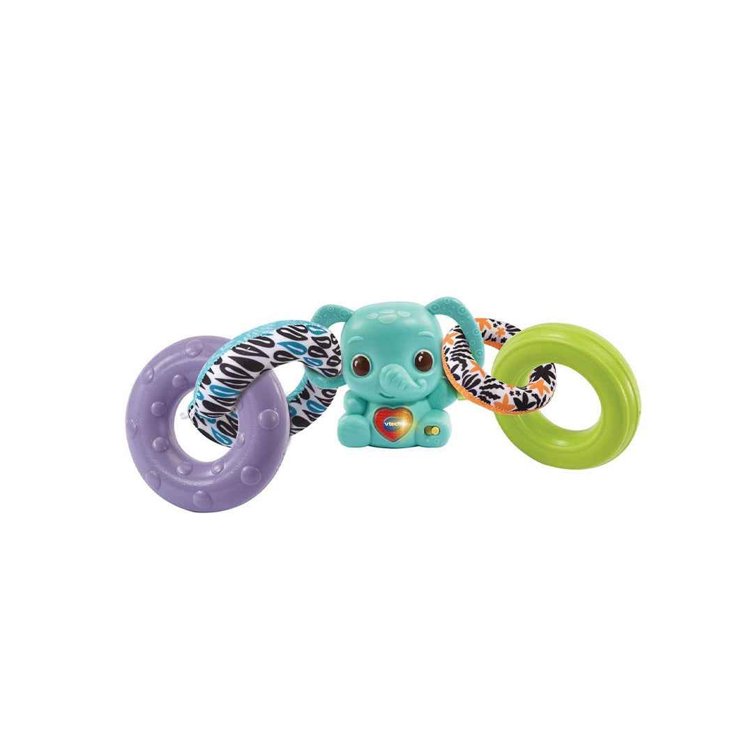 VTech Stack Rattle Link Elephant - Interactive Infant Toy
