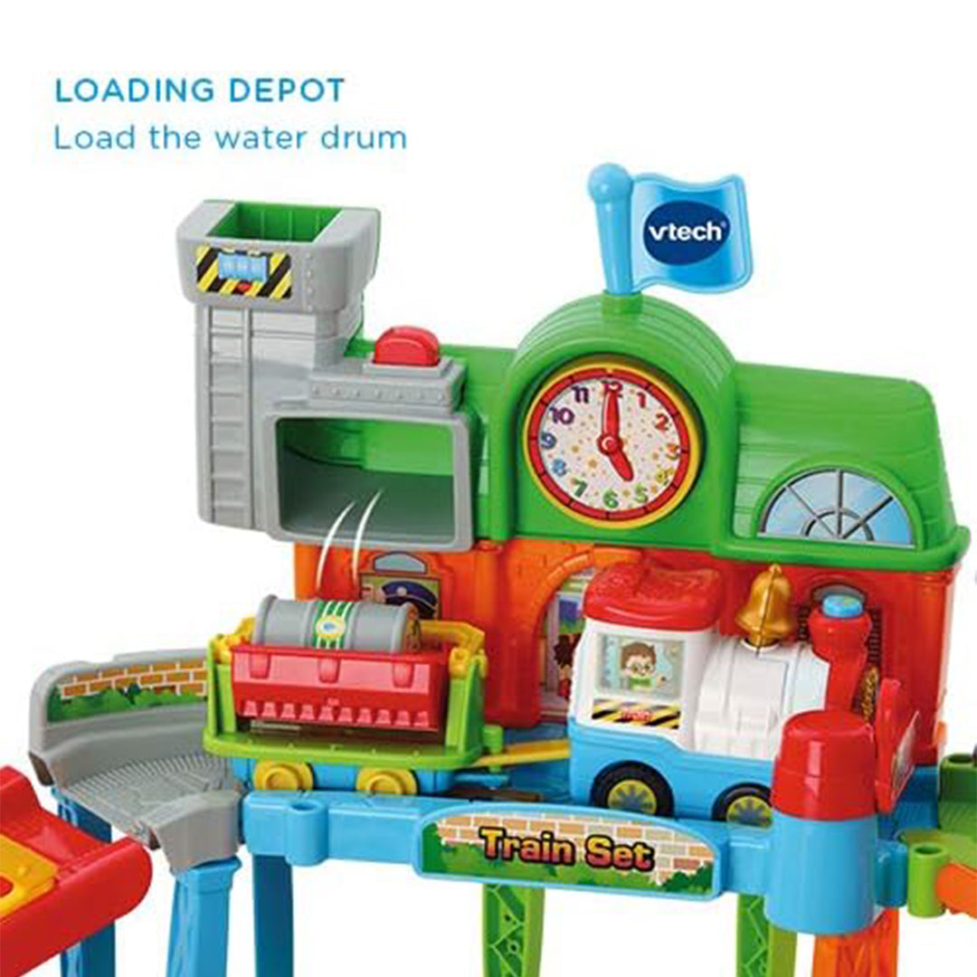VTech Toot-Toot Drivers Train Set - Motorised Playset - Toyspry