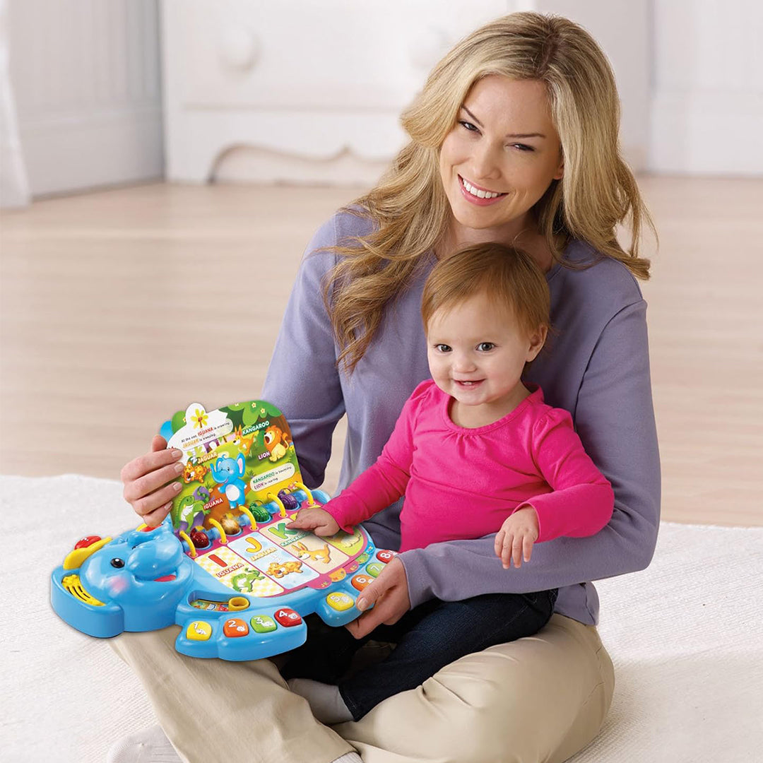 VTech Touch & Teach Elephant | Interactive Storybook for Kids | Learning Animals, Numbers, Letters & Shapes | Early Education