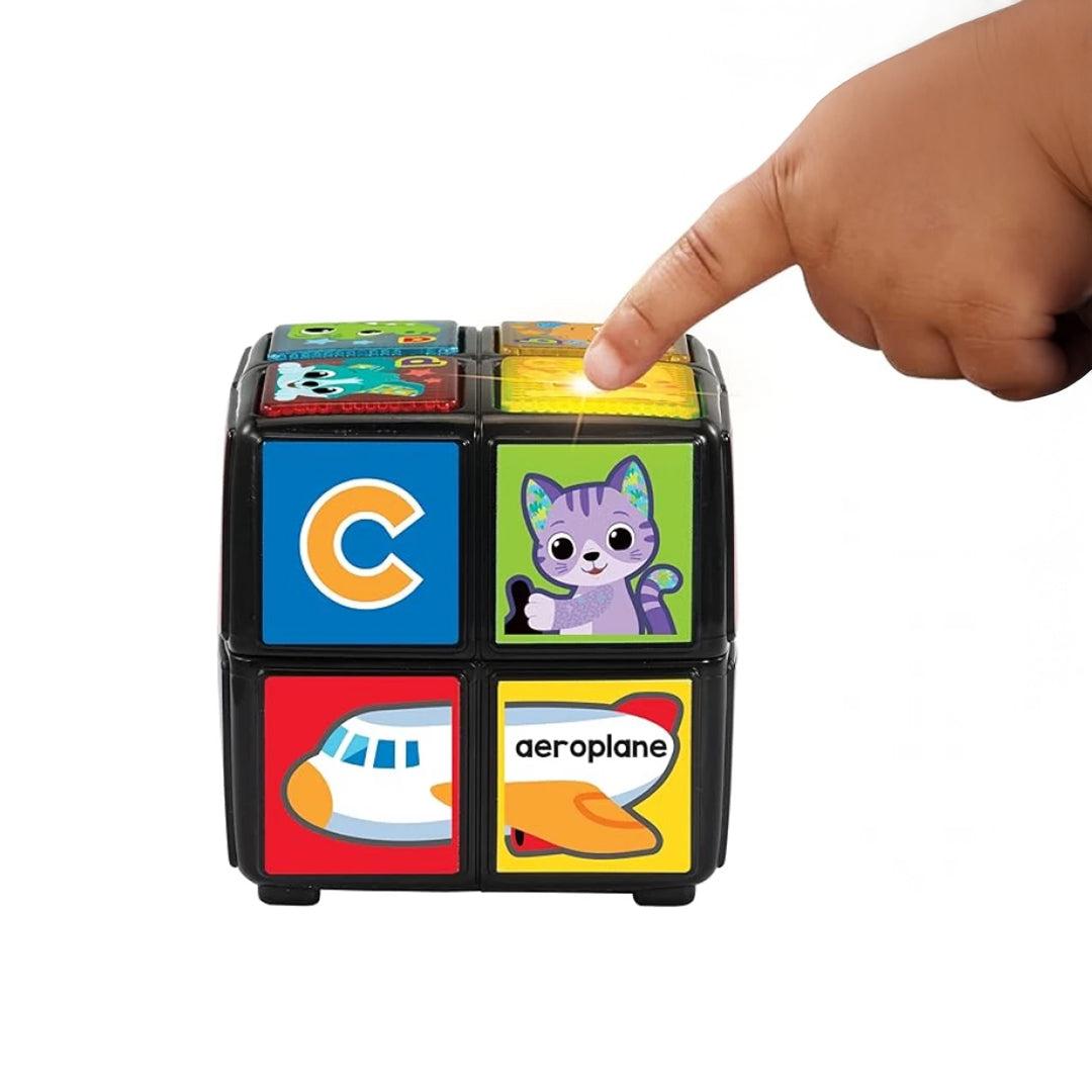 VTech Twist & Teach Animal Cube - Educational Baby Toy - Toyspry