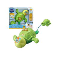 VTech Wind and Go Turtle Toy | Educational Bath Time Companion for Babies & Toddlers | Swimming Mummy & Baby Turtles for Language & Motor Skills
