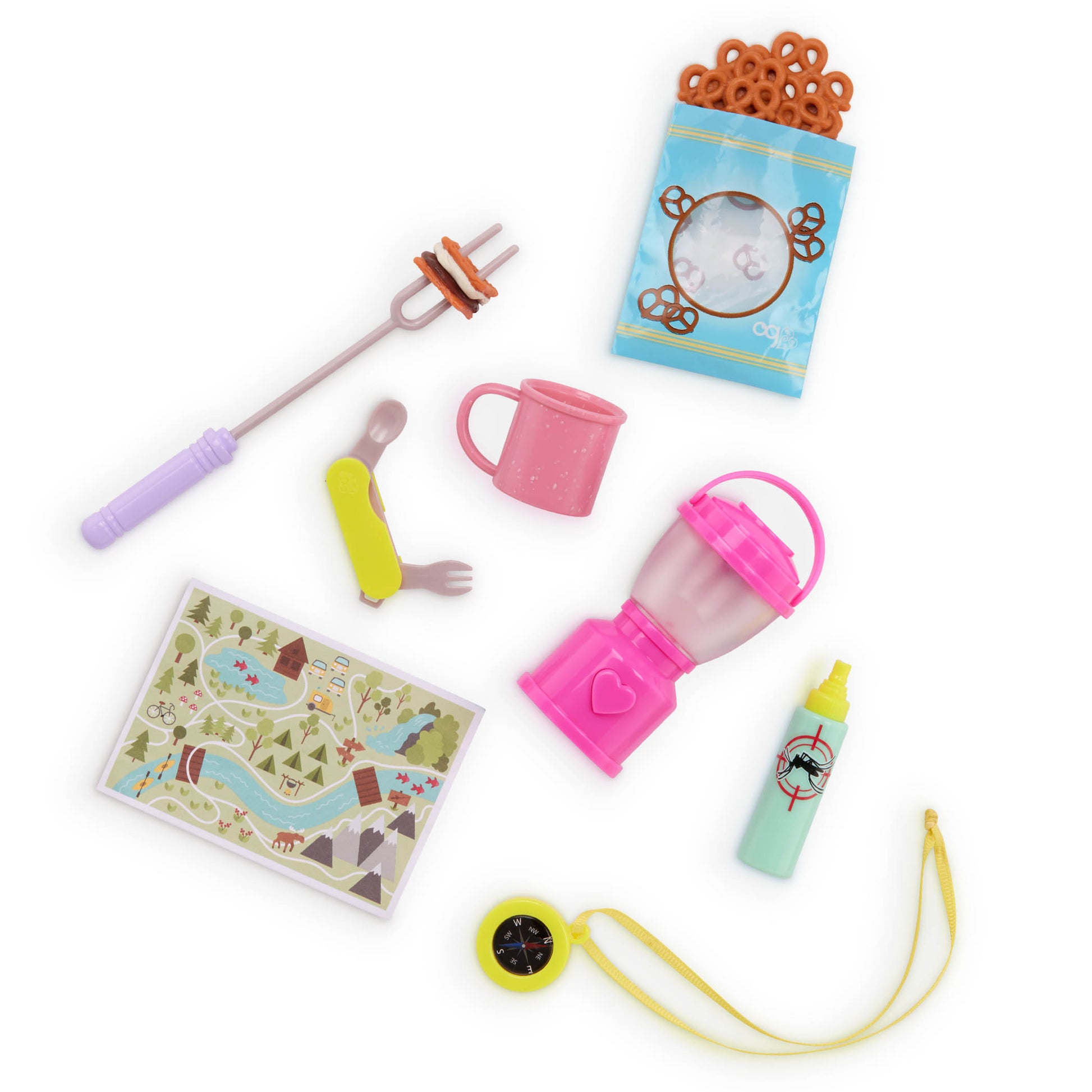 Our Generation Vivian Camping Doll - 18-inch Adventure Doll with Accessories