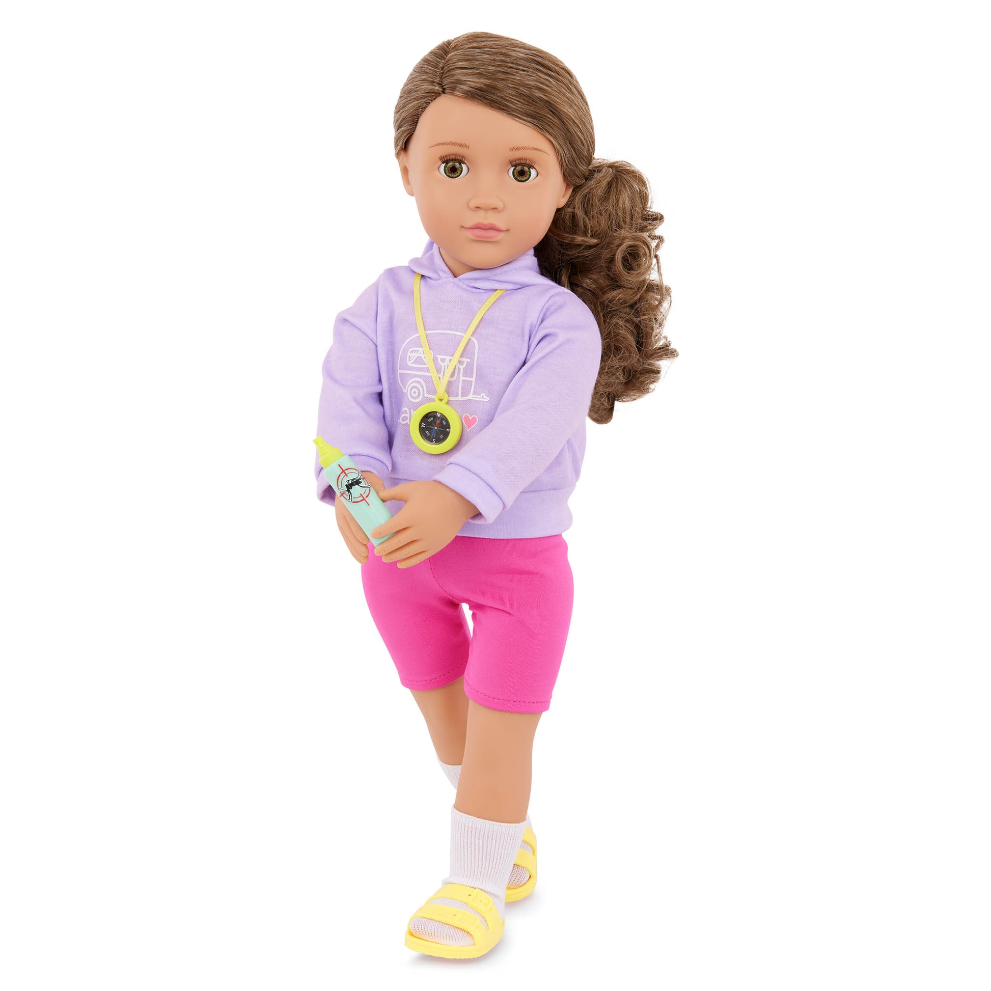 Our Generation Vivian Camping Doll - 18-inch Adventure Doll with Accessories