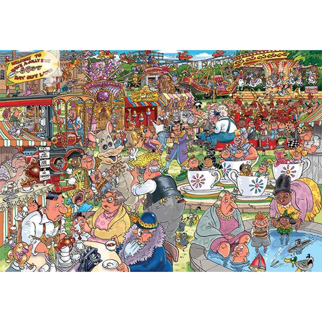 Wasgij Destiny 23 Theme Park Thrills 1,000 Piece Jigsaw Puzzle (Copy)