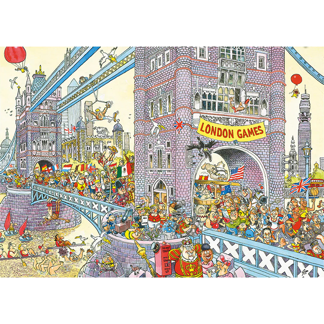 Wasgij Mystery 8: The Final Hurdle - 1000-Piece Jigsaw Puzzle