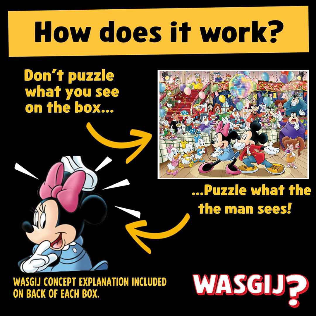 Wasgij Original Mickey’s Party 1000 Piece Jigsaw Puzzle (Copy)