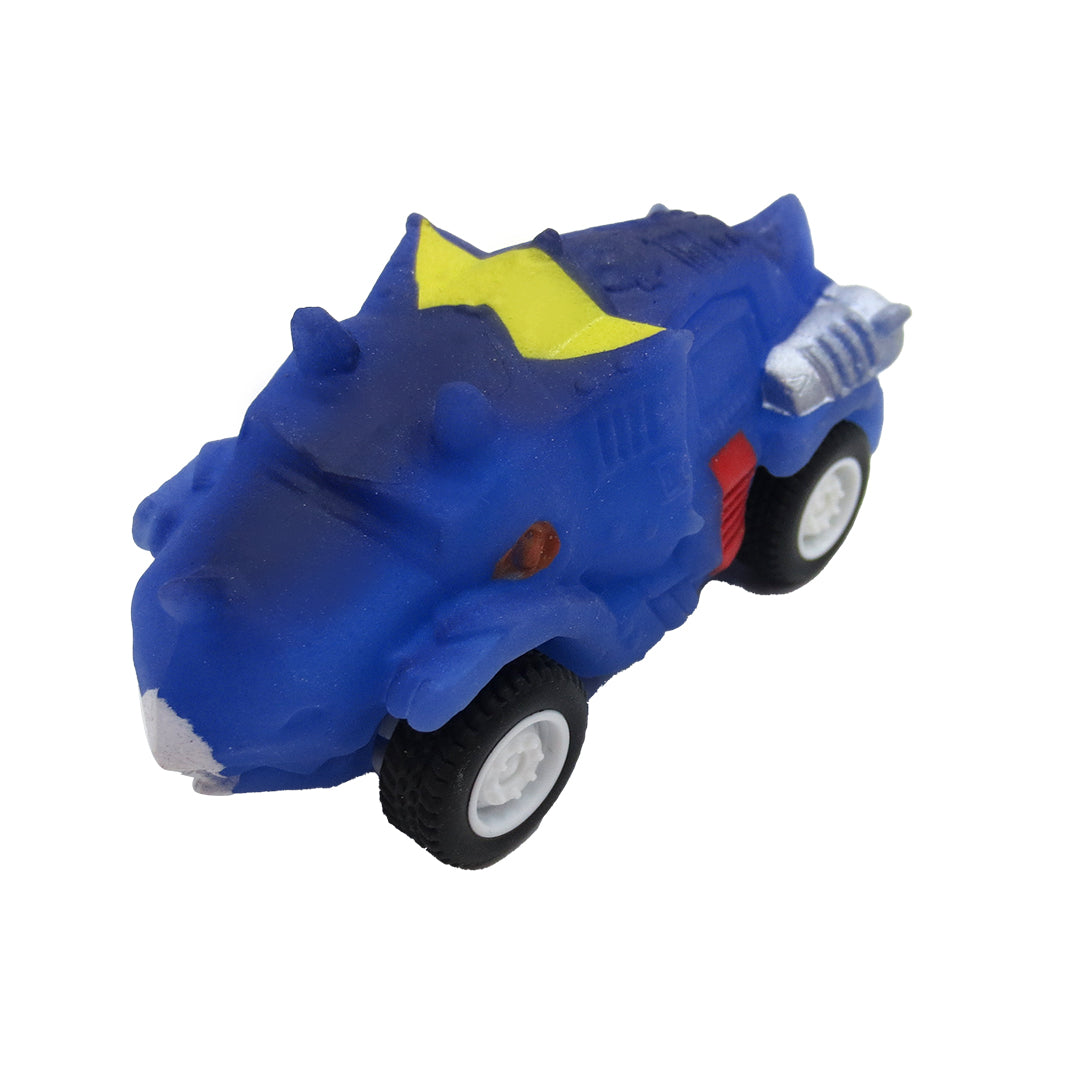 Wheeleezz Dino Monsters Series - 6 Pack of Stretchy Dinosaur Toy Cars for Kids