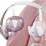 Winston Baby Bouncer - Pink - Musical & Vibrating Baby Bouncer