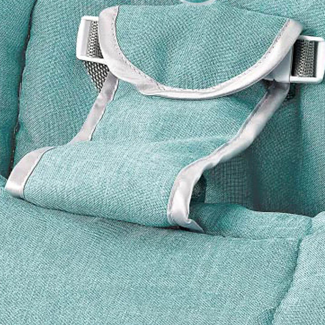 Winston Baby Bouncer - Green - Musical & Vibrating Baby Bouncer