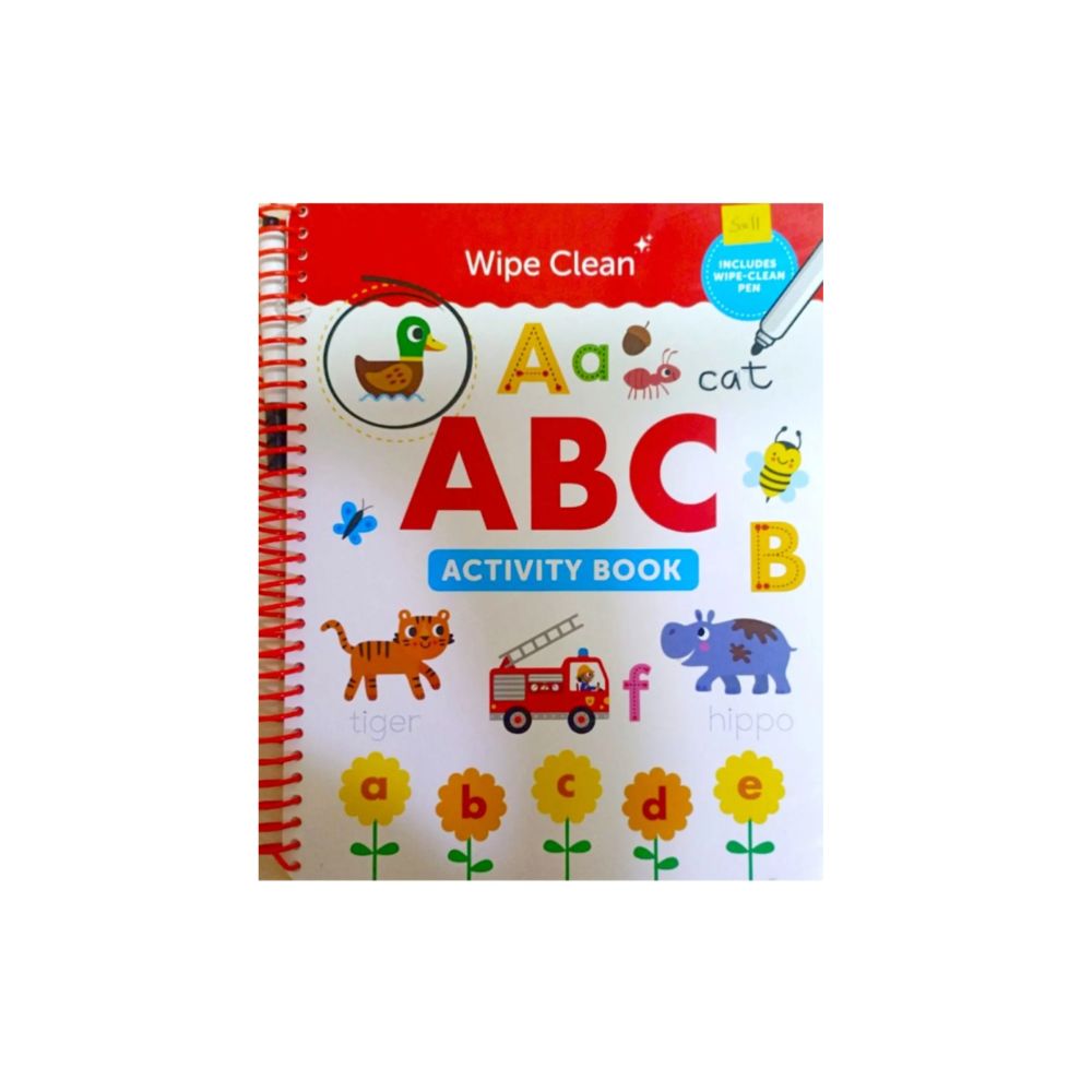 Wipe Clean ABC Activity Book for toddler alphabet writing practice | Educational Books UAE | Toyspry