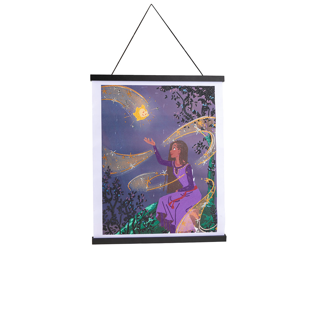 Craft Buddy Disney Wish Crystal Art Scroll Kit (35x45cm) - Toyspry