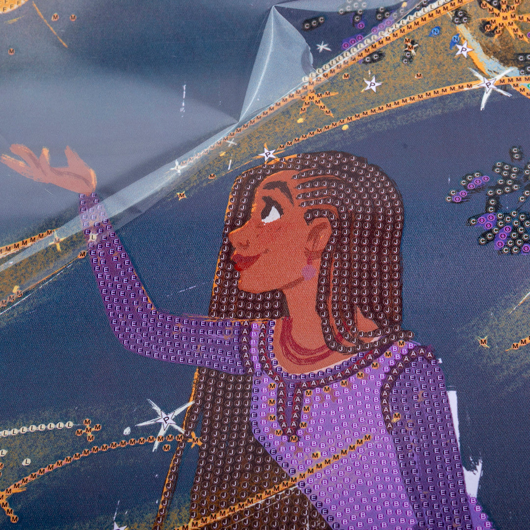 Craft Buddy Disney Wish Crystal Art Scroll Kit (35x45cm) - Toyspry
