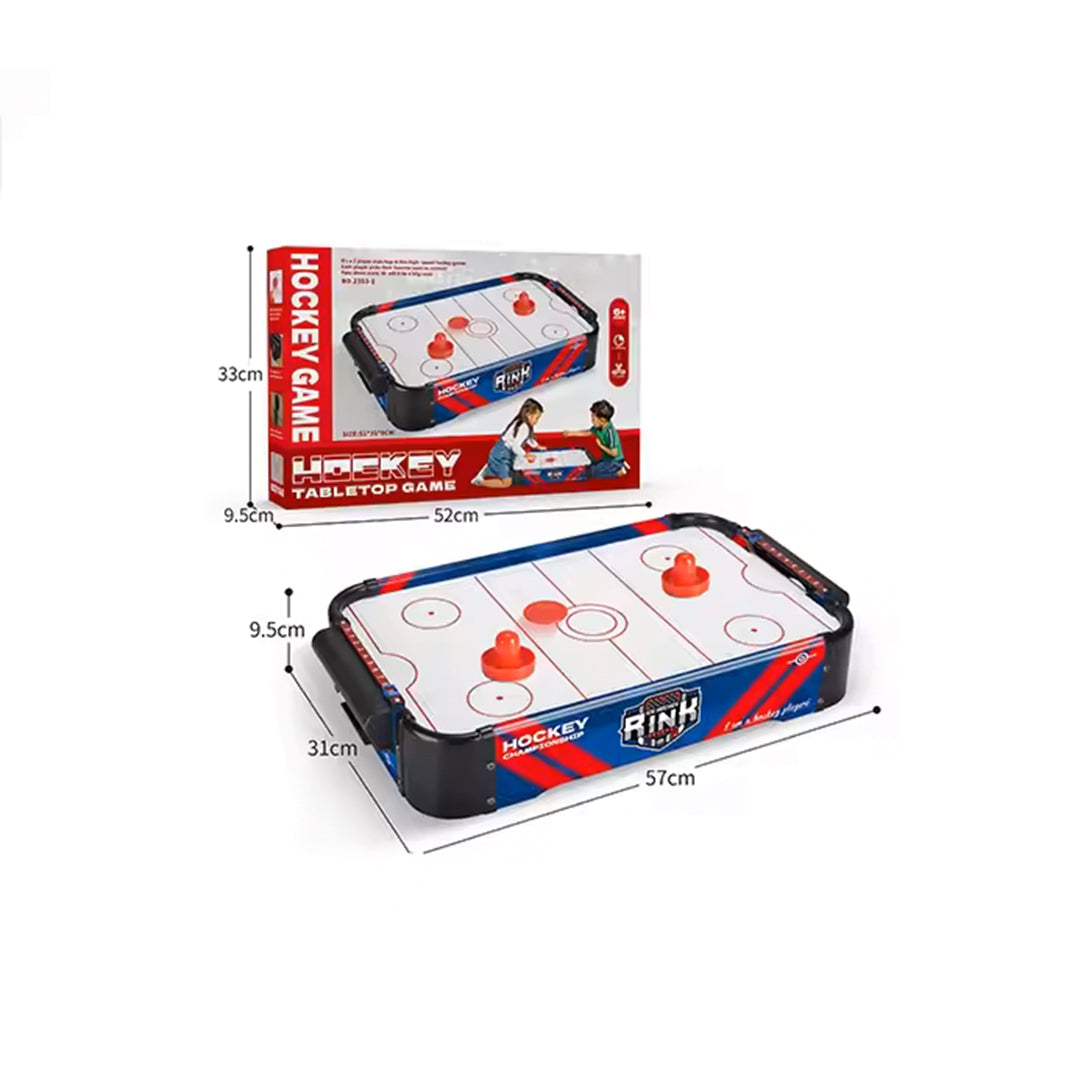 Wooden Tabletop Hockey & Foosball Game for Kids & Adults