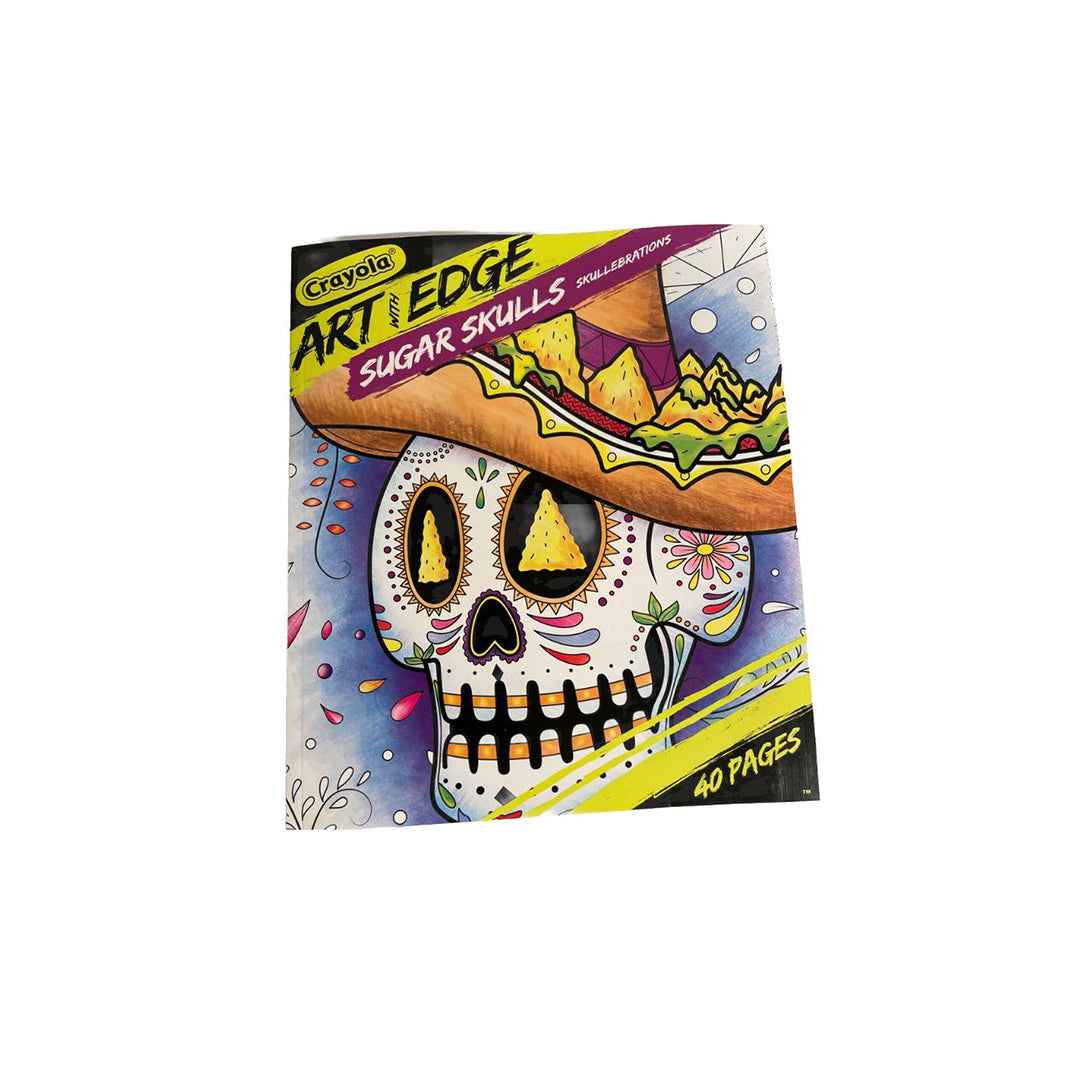Crayola Art With Edge Sugar Skulls Coloring Book | Colouring Books | Buy in UAE – Toyspry