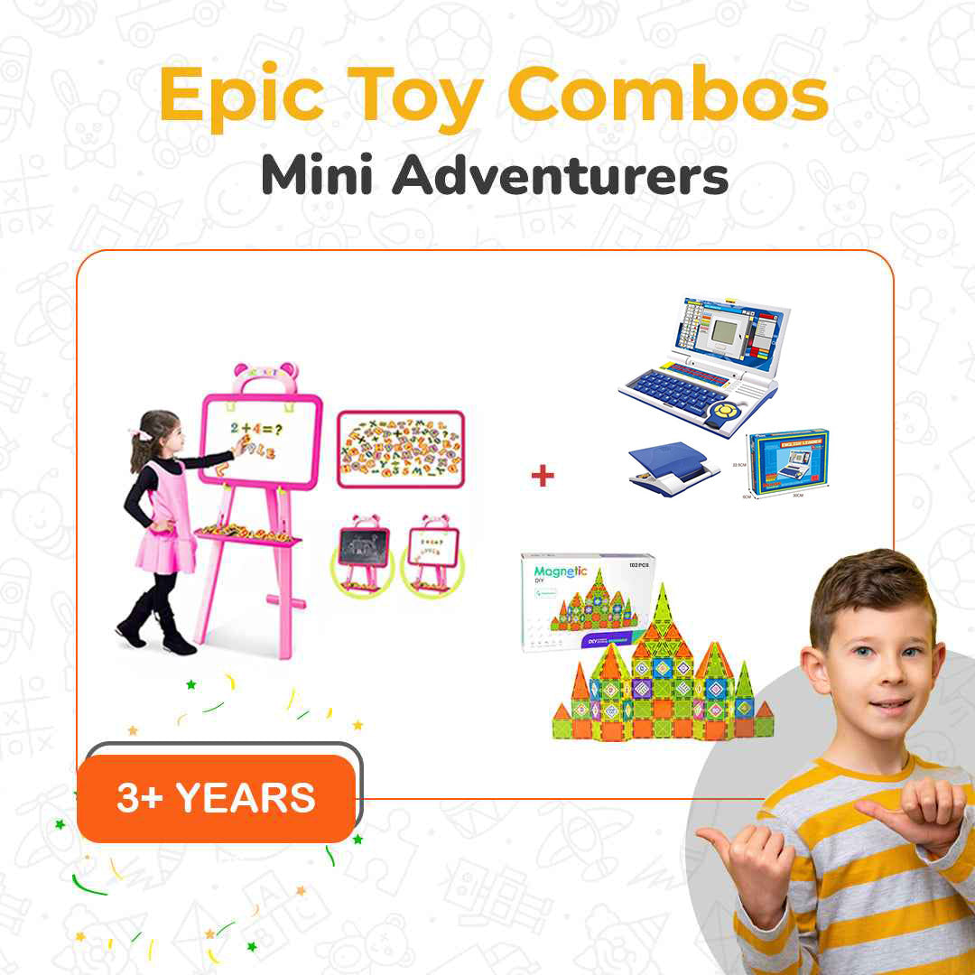 STEAM Discovery Kit Toy Combo for Creative Learning - Toyspry