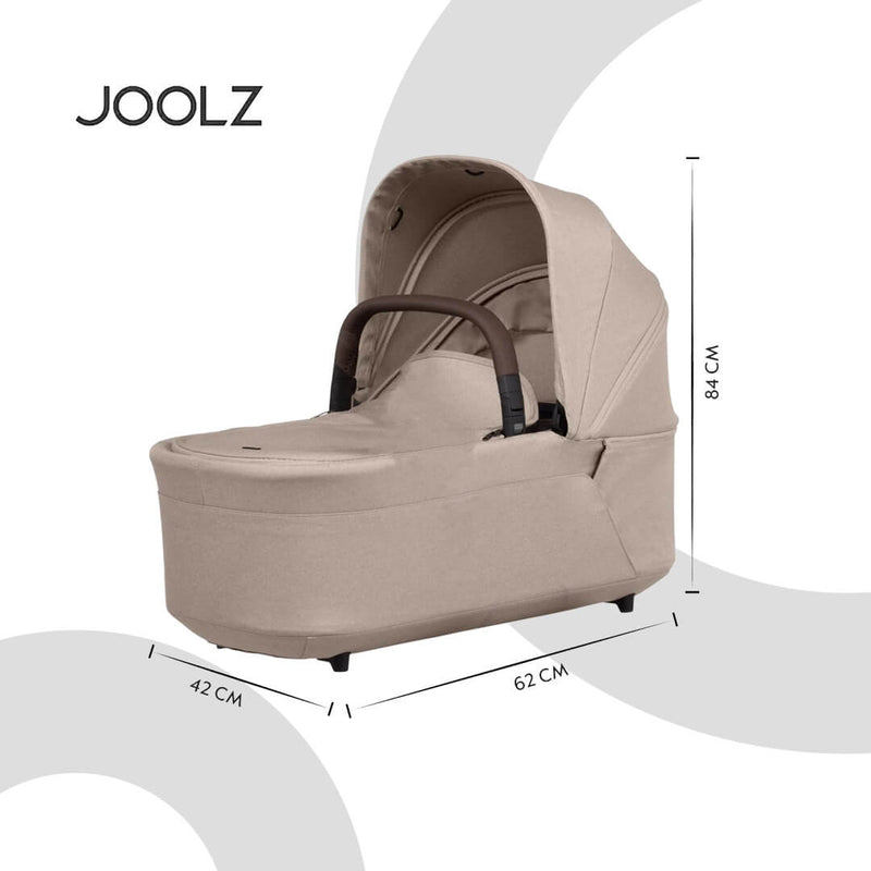Joolz Hub Carrycot - Newborn Bassinet (Sandy Taupe)