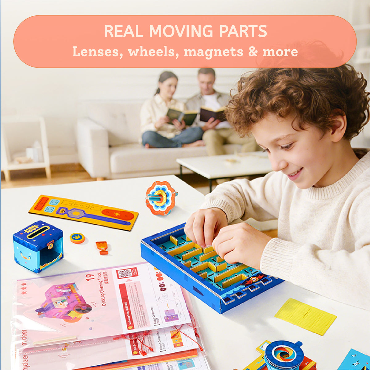 Mideer 21-Day Creative Craft Adventure - 21 Model Kits