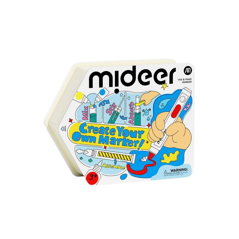 Mideer Mix & Make DIY Marker Kit - 100+ Pieces