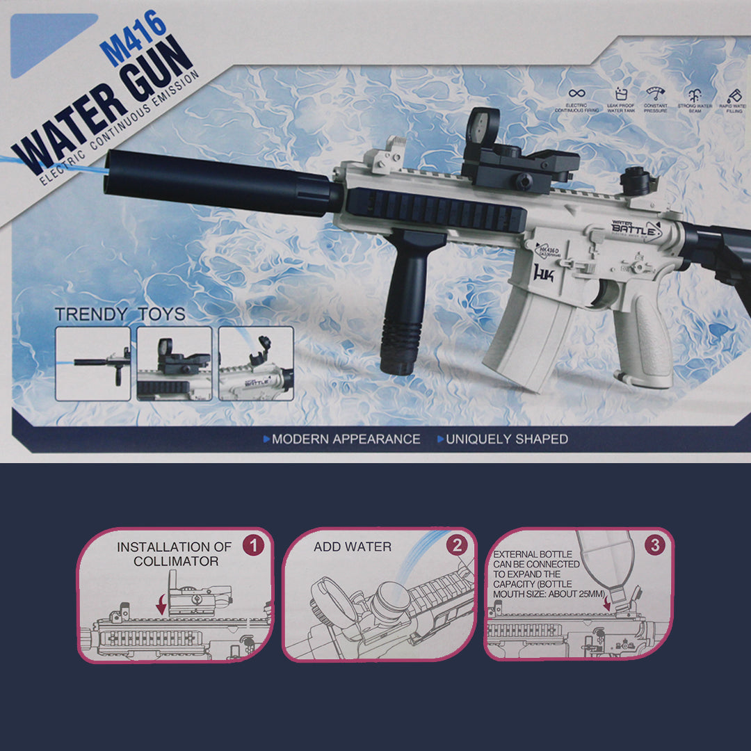 Electric Water Launcher M416 Water Gun toy