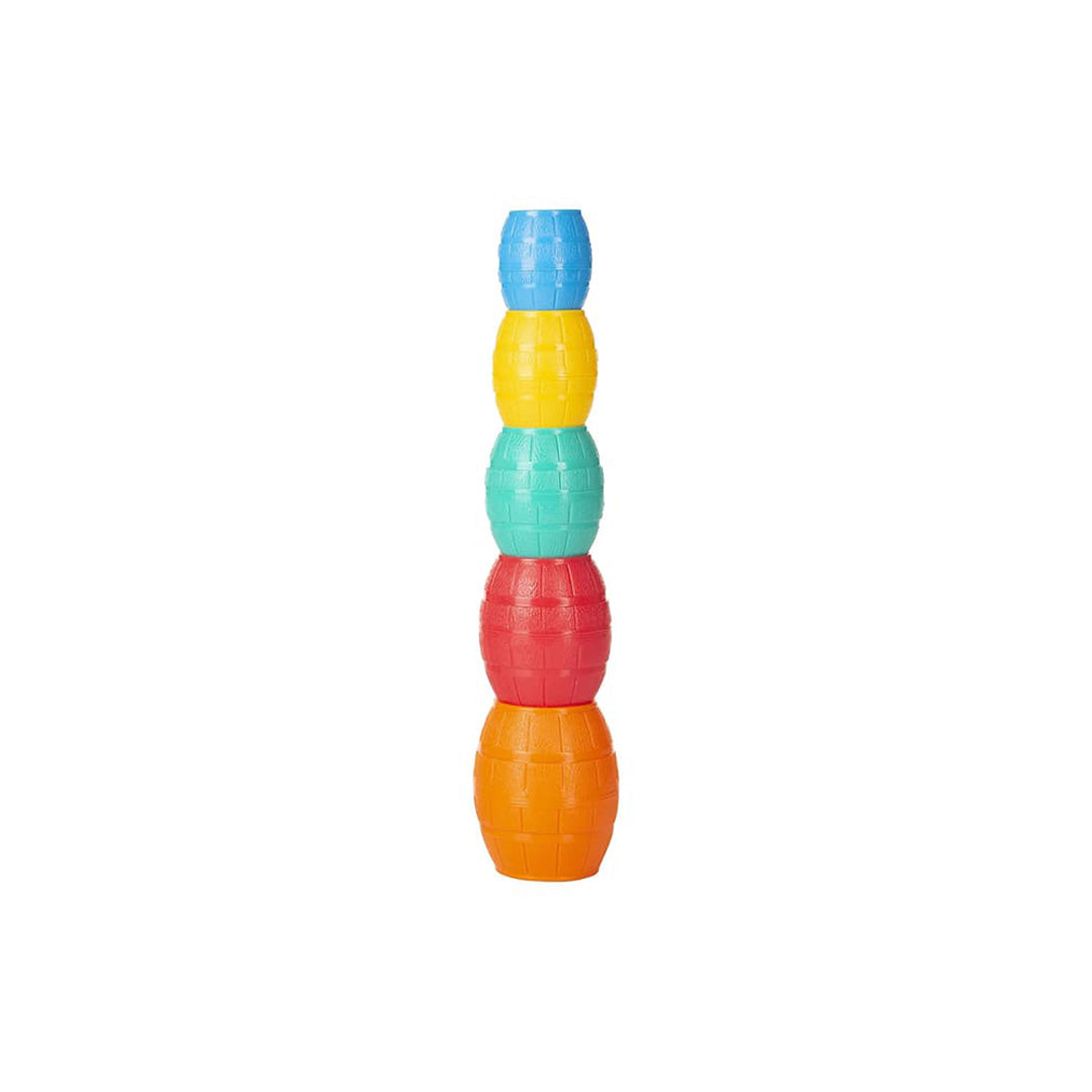 Funskool Stacking Barrels - 5-Piece Toddler Educational Toy - Toyspry