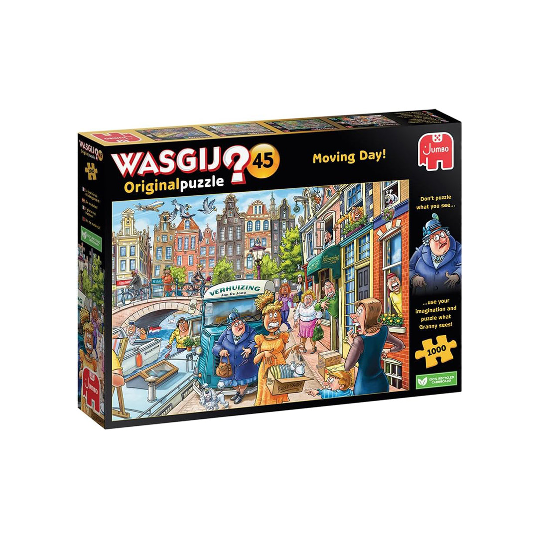 Galt Wasgij: Moving Day - 1000-Piece Jigsaw Puzzle - Toyspry