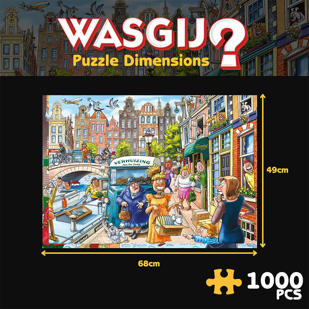 Galt Wasgij: Moving Day - 1000-Piece Jigsaw Puzzle